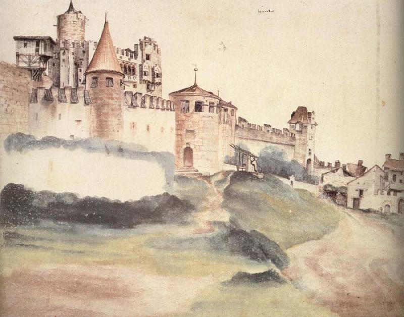Albrecht Durer The Castle at Trent Sweden oil painting art